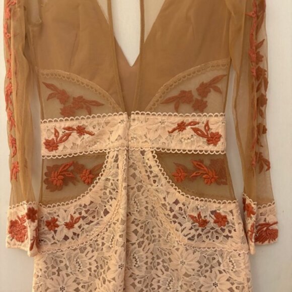 For Love and Lemons Tulle Matador Dress, Sz M - Picture 15 of 15